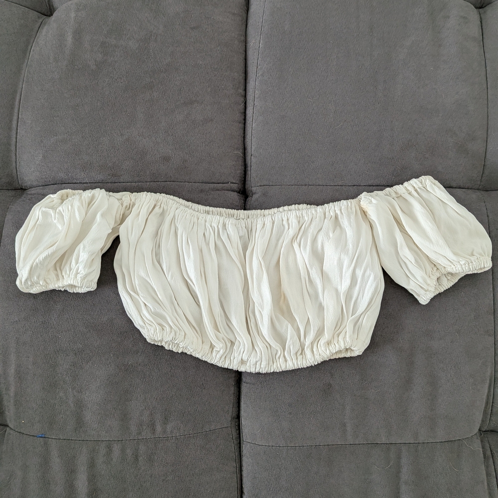 Zara Elegant White Blouse